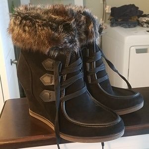 Winter Wedge Boot